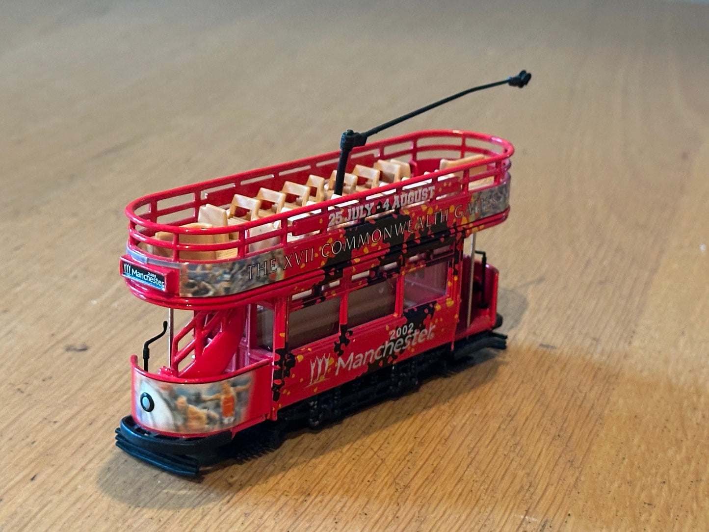 Corgi CC25208 1:72  Open Top Tram - Commonwealth Games 2002 Manchester