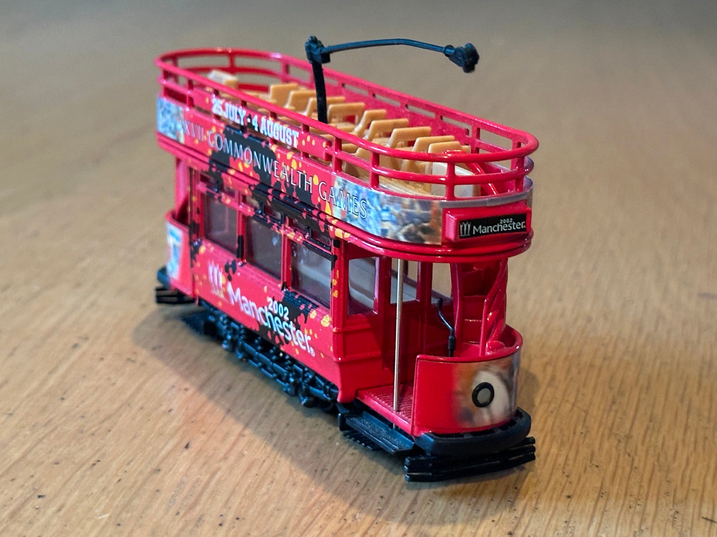 Corgi CC25208 1:72  Open Top Tram - Commonwealth Games 2002 Manchester