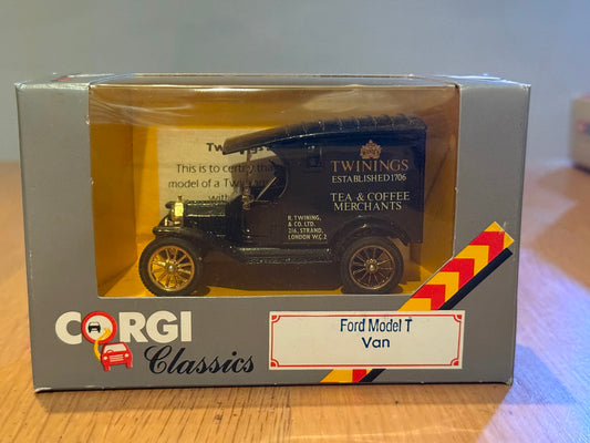 Corgi Classics 97100: 1:50 Ford Model T Van - Twinings