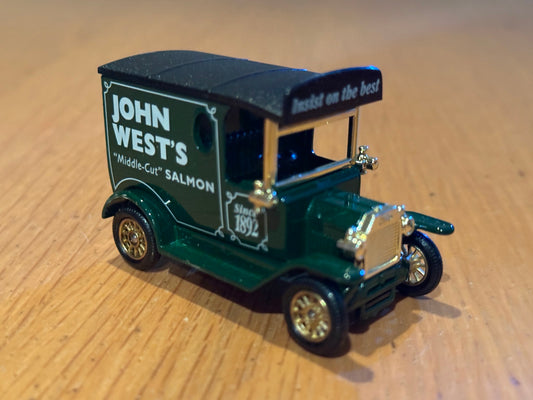 Diecast Lledo Days Gone Ford Model T Van - John West