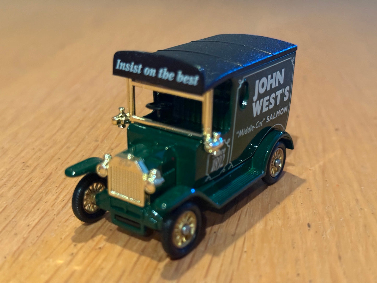 Diecast Lledo Days Gone Ford Model T Van - John West