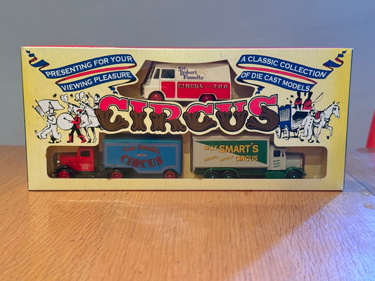 Days Gone Circus Collection CR1003 Circus Pack of Three Vehicles