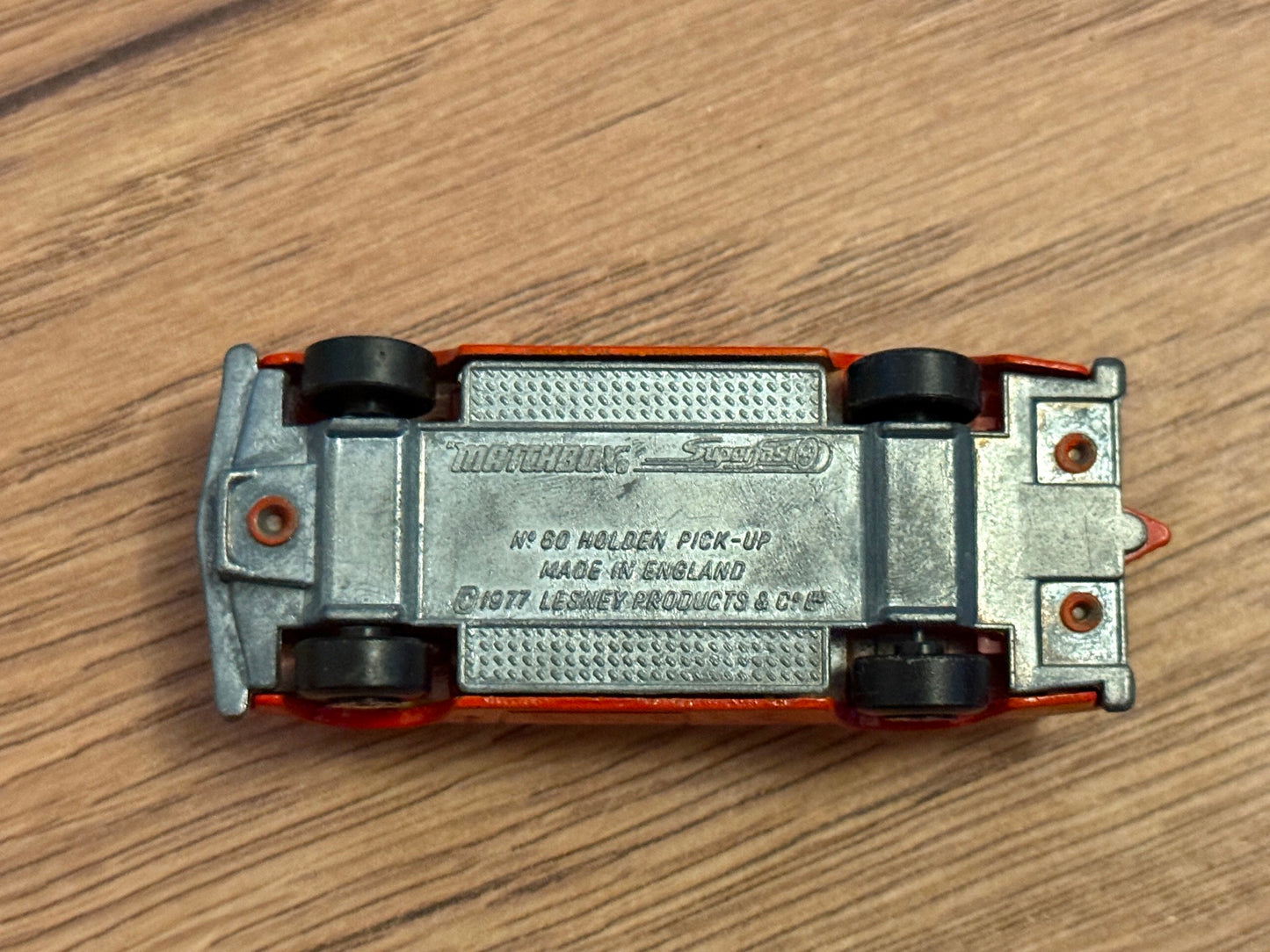 Matchbox Diecast Car - No 80 Holder Pickup (Missing Bikes) - 1977