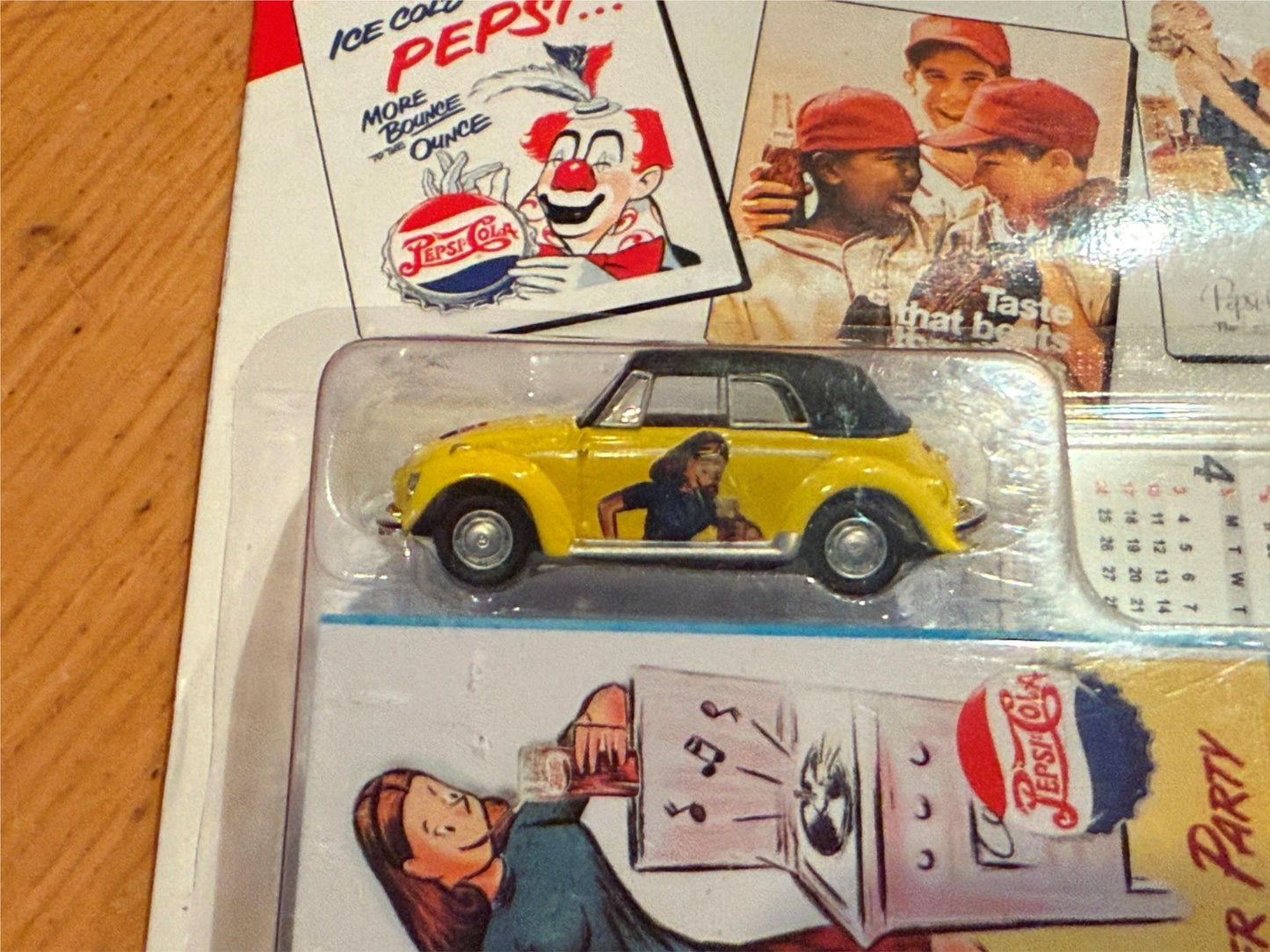 Cararama - 1:72 Limited Edition Pepsi Tin - VW Beetle BNIB