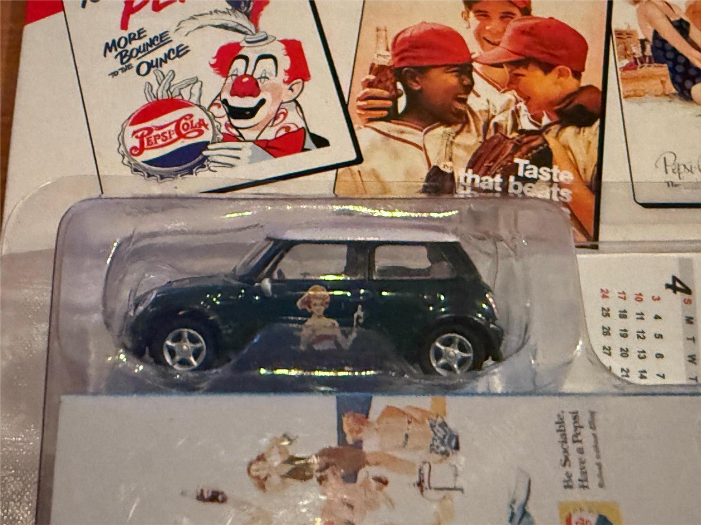 Cararama - 1:72 Limited Edition Pepsi Tin - Mini Cooper BNIB