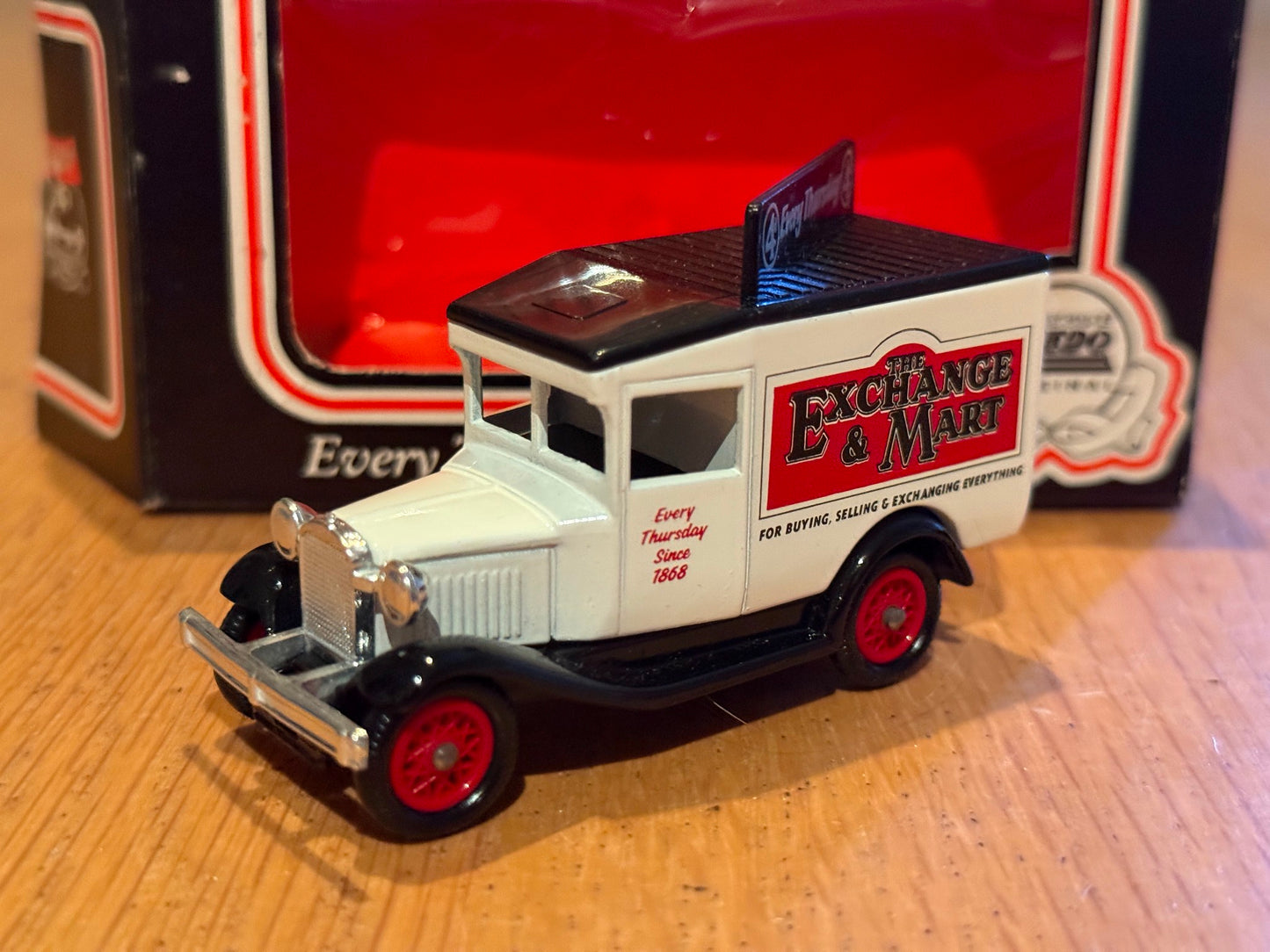 Lledo Days Gone DG13028 - Model A Ford Van, Exchange & Mart, Since 1868