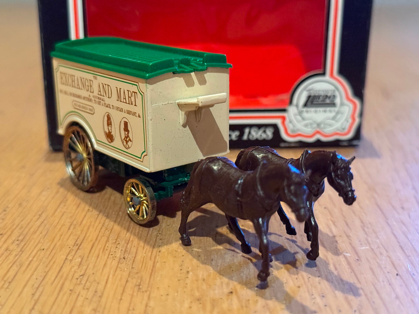 Lledo Days Gone LP11003 - Horse Drawn Removal Van, Exchange and Mart