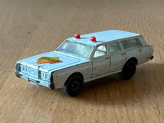 Lesney Matchbox Diecast Model  - Mercury Police Car - 1971 - No 55