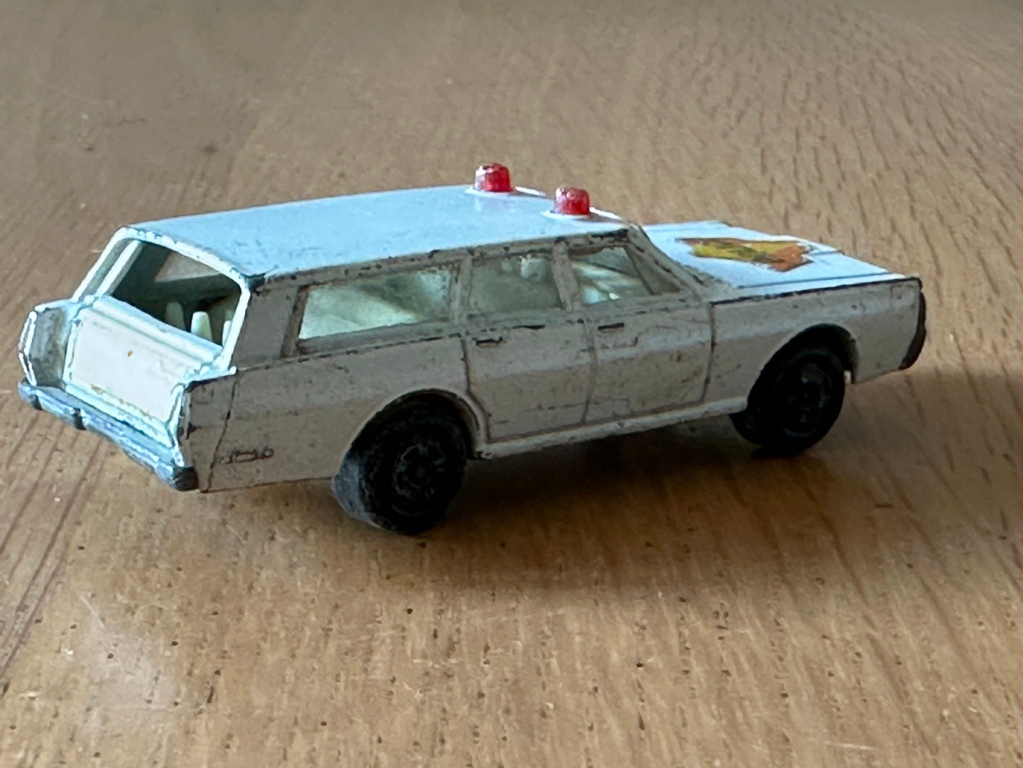 Lesney Matchbox Diecast Model  - Mercury Police Car - 1971 - No 55