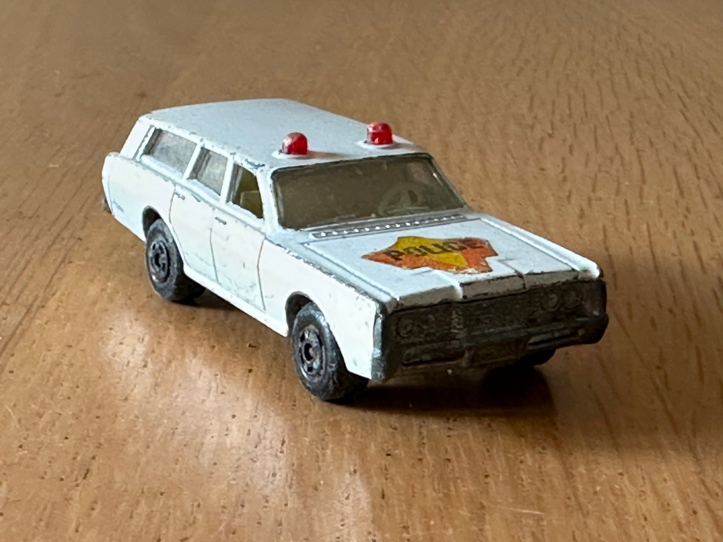 Lesney Matchbox Diecast Model  - Mercury Police Car - 1971 - No 55