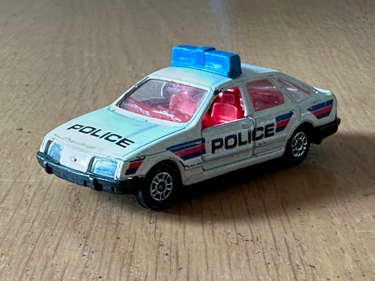 Corgi Diecast Ford Sierra 2.3 Ghia Police Car, Rare 1988 Model.