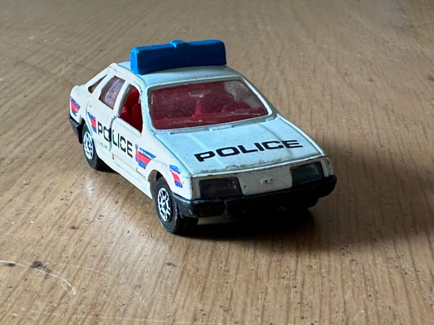 Corgi Diecast Ford Sierra 2.3 Ghia Police Car, Rare 1988 Model.