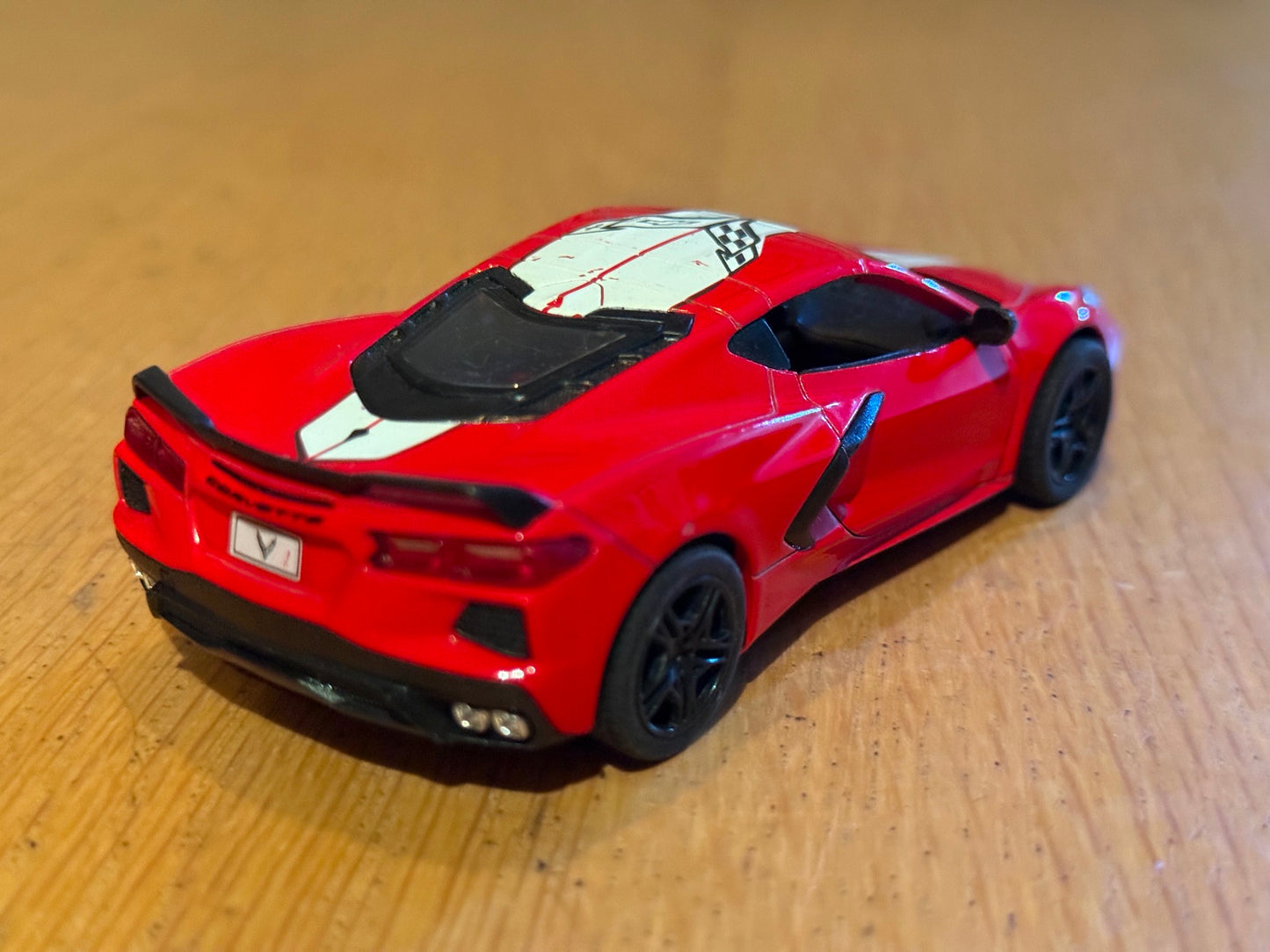 Kinsmart 1:36 Diecast Pull Back Car - 2021 Chevy Corvette C8