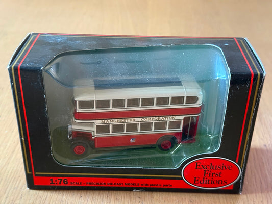 EFE OO Gauge 1:76 27306 - TD1 Closed Rear - Manchester City