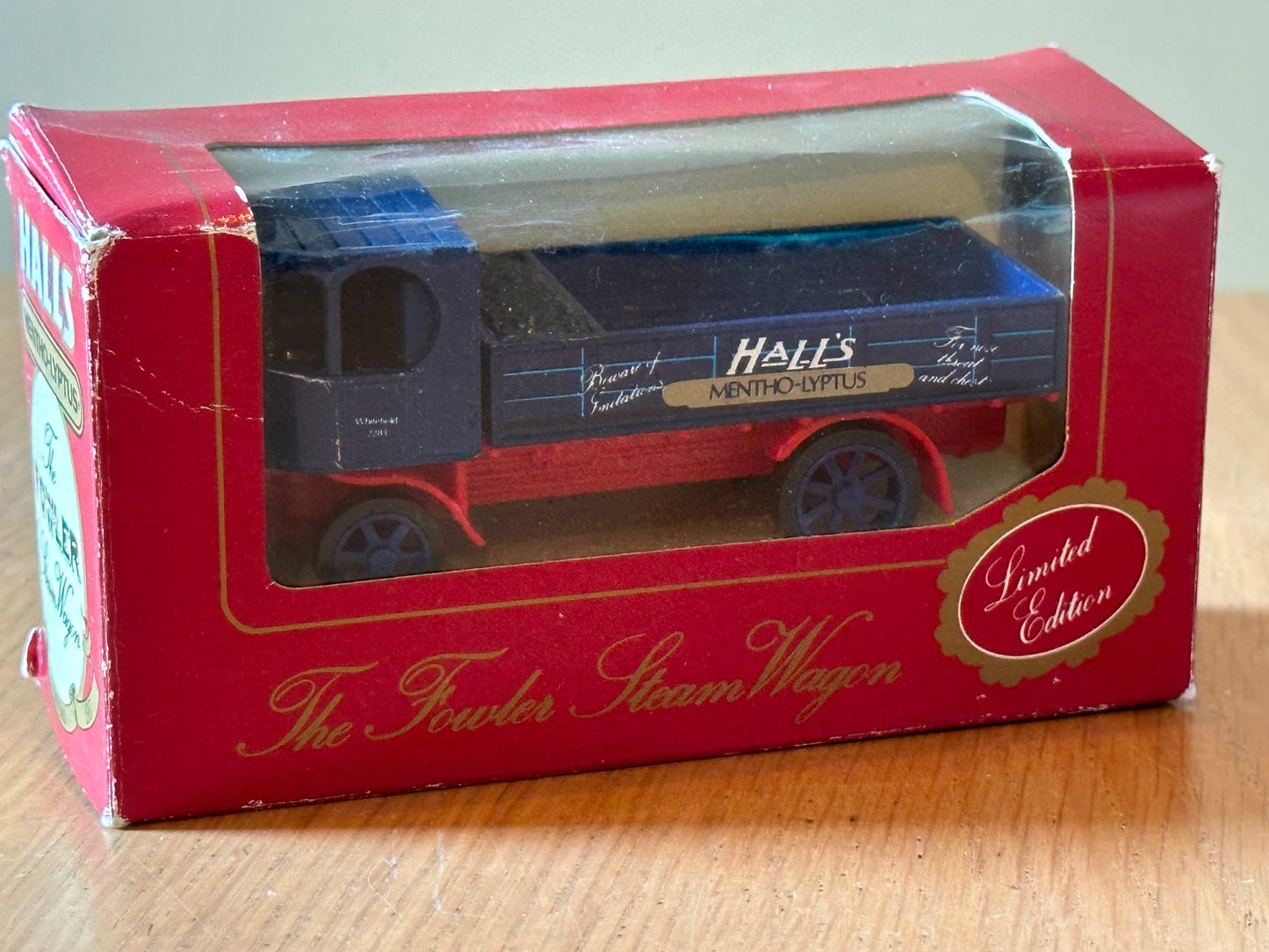 Halls Mentho-Lyptus The Fowler Steam Wagon Diecast Model - Limited Edition