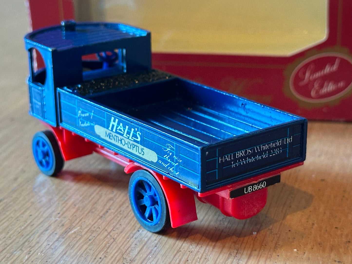 Halls Mentho-Lyptus The Fowler Steam Wagon Diecast Model - Limited Edition