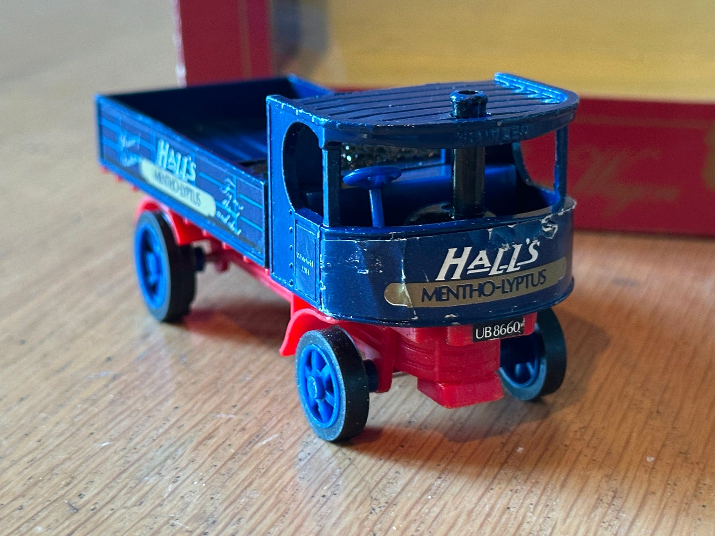 Halls Mentho-Lyptus The Fowler Steam Wagon Diecast Model - Limited Edition