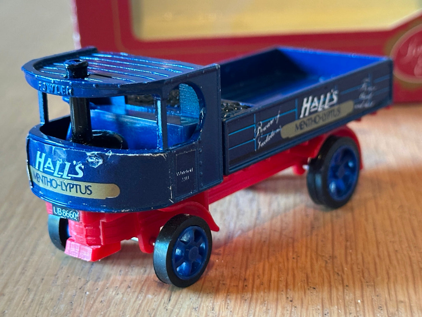 Halls Mentho-Lyptus The Fowler Steam Wagon Diecast Model - Limited Edition