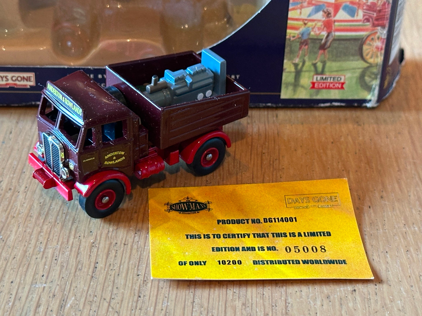 OO Gauge 1:76 AEC Mammoth Ballast Generator Truck DG114001 Anderton & Rowlands