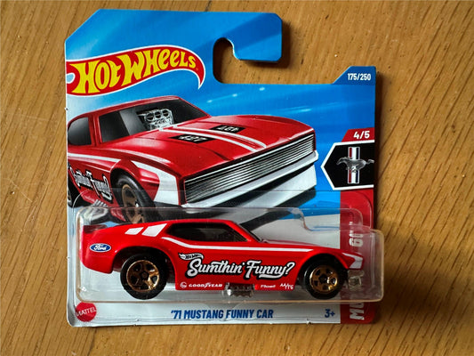 NEW Hot Wheels 175/250 - 1971 Mustang Funny Car