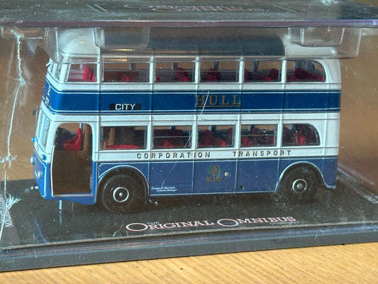 Original Omnibus 45706 - AEC Q Double Deck Bus - Hull Corporation - BNIB