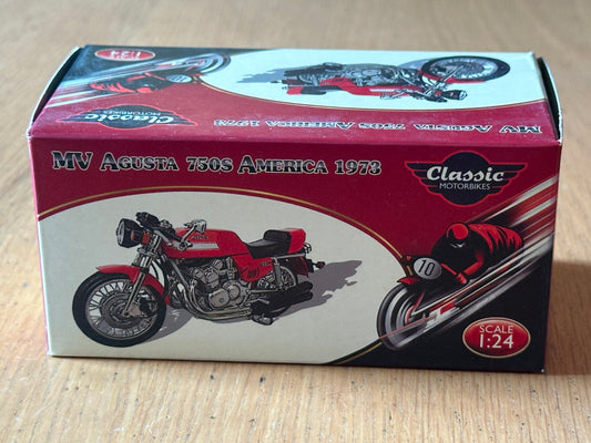 Atlas 1:24 Motorcycle Classics - MV Agusta 750S America - 1973