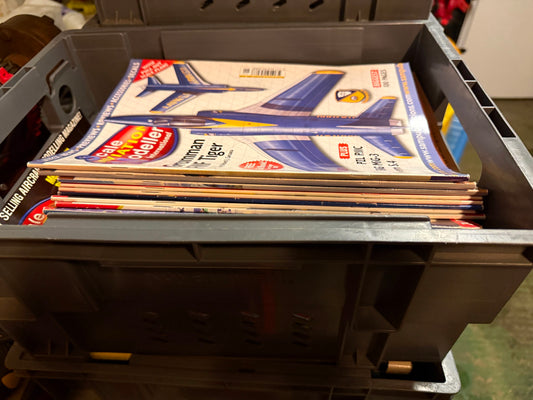 Auction Lot: Around 70 Scale Aviation Modeller Magazine  1980s, 1990s and 2000s
