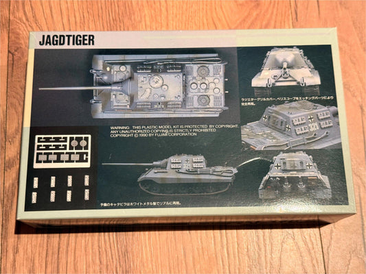 New Fujimi Jagdtiger 1:76 Plastic Model Kit (never opened)