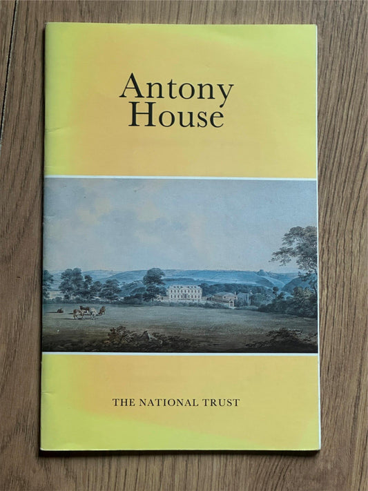 Vintage Guidebook - Antony House (National Trust)