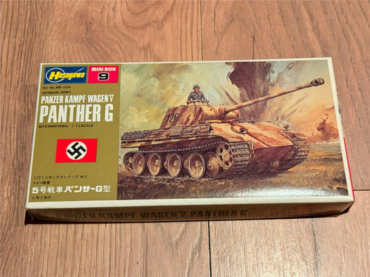 New Hasegawa Panzer Kampf Wagen V Panther G  - 1:72 Plastic Model Kit