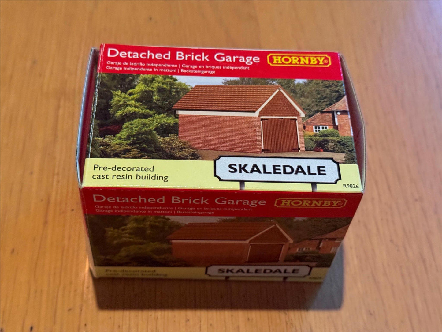 Hornby Skaledale OO Gauge - Detached Brick Garage