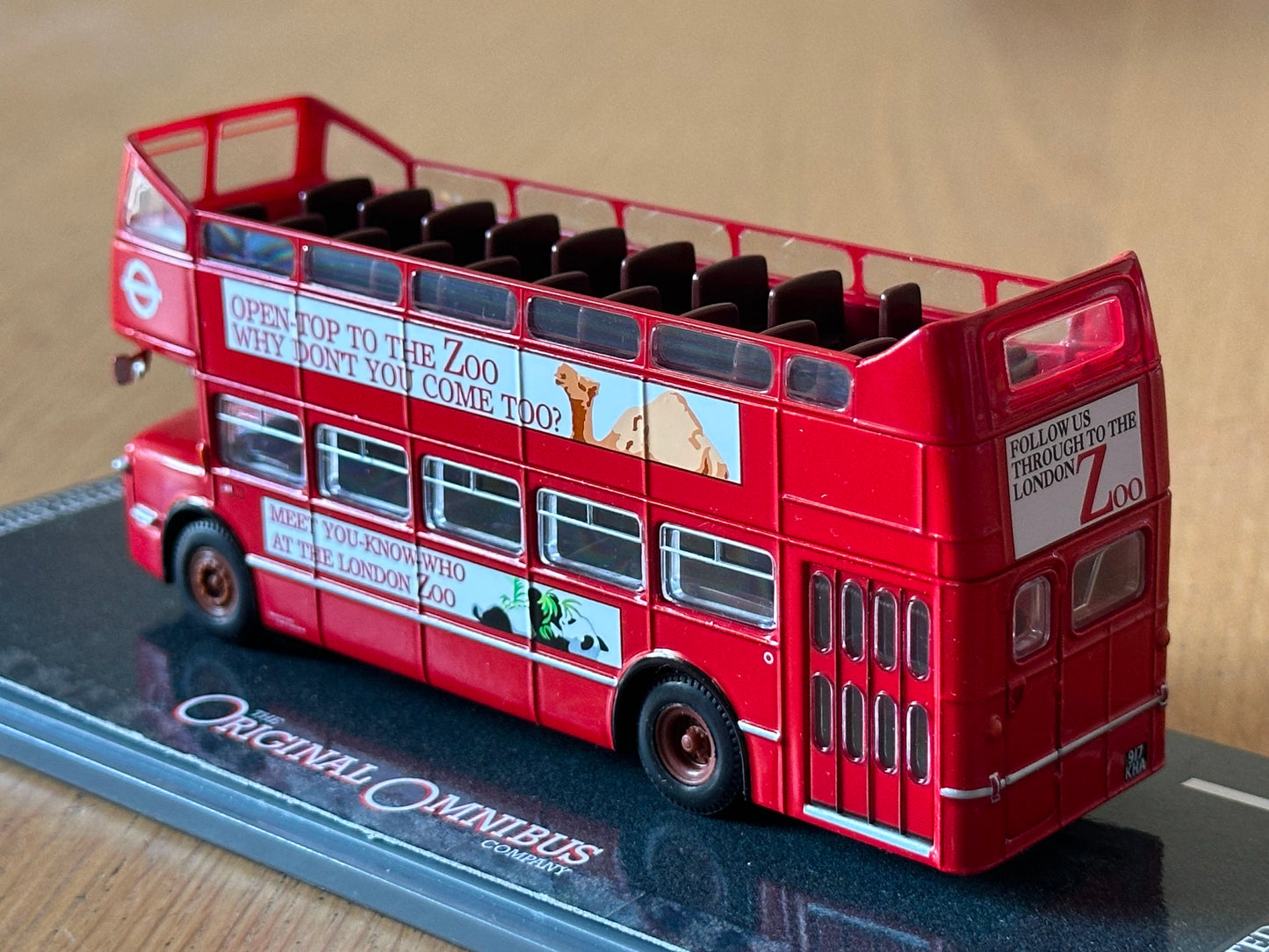 Original Omnibus 1:76 OO Gauge 45607 - BMMO D9 Open Top London Transport