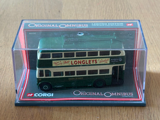 Corgi Original Omnibus OO Gauge 40102 Park Royal Trolleybus Hastings Tramways Co