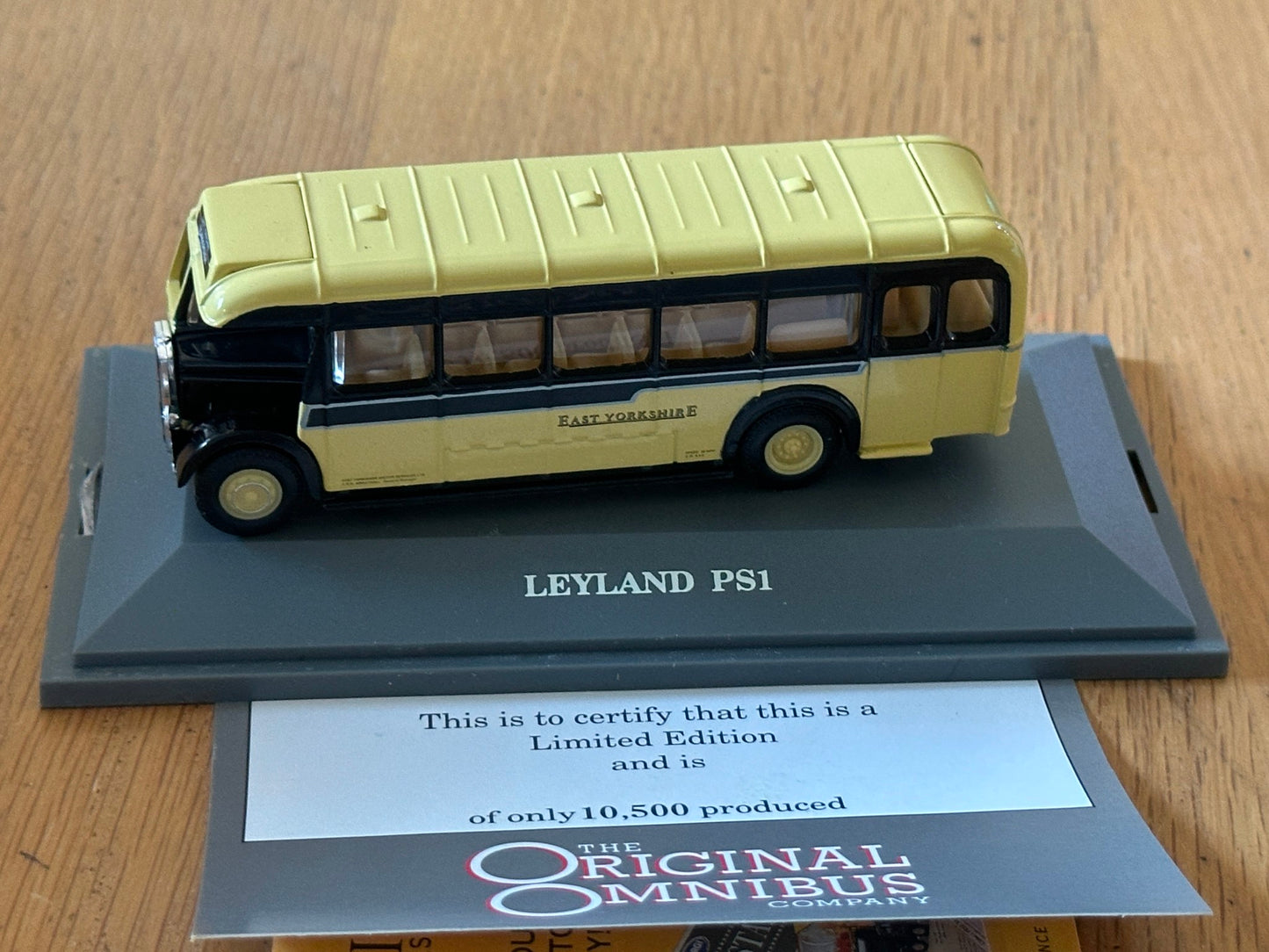 Corgi Original Omnibus 97836 - Leyland PS1 - East Yorkshire Motor Services