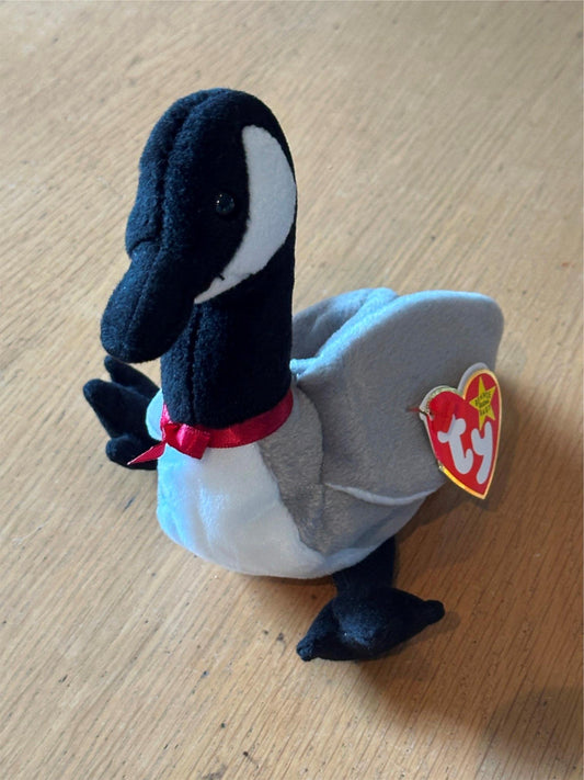 Ty Toys Beanie Babies - Loosy The Duck