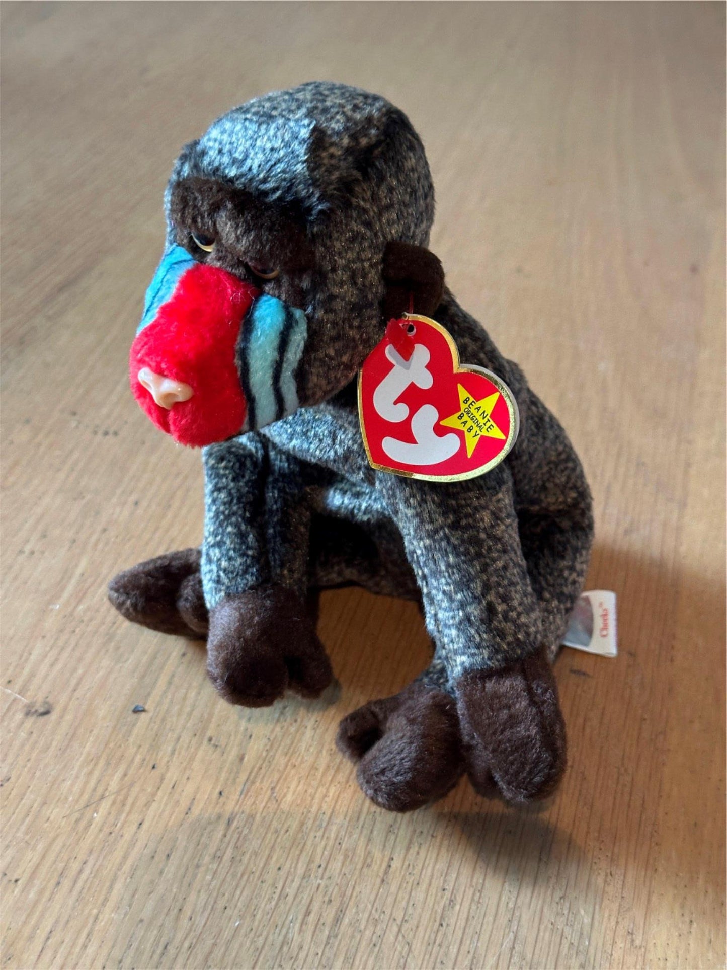 Ty Toys Beanie Babies - Cheeks The Mandrill