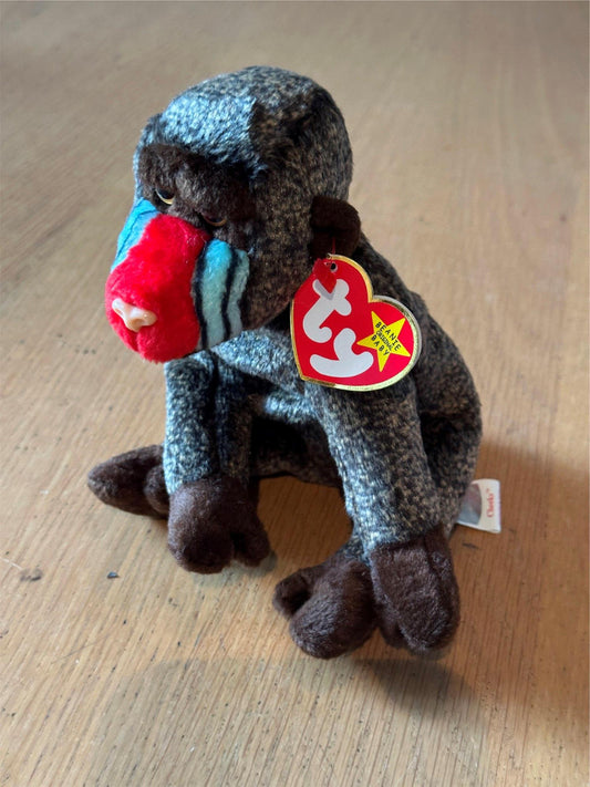 Ty Toys Beanie Babies - Cheeks The Mandrill