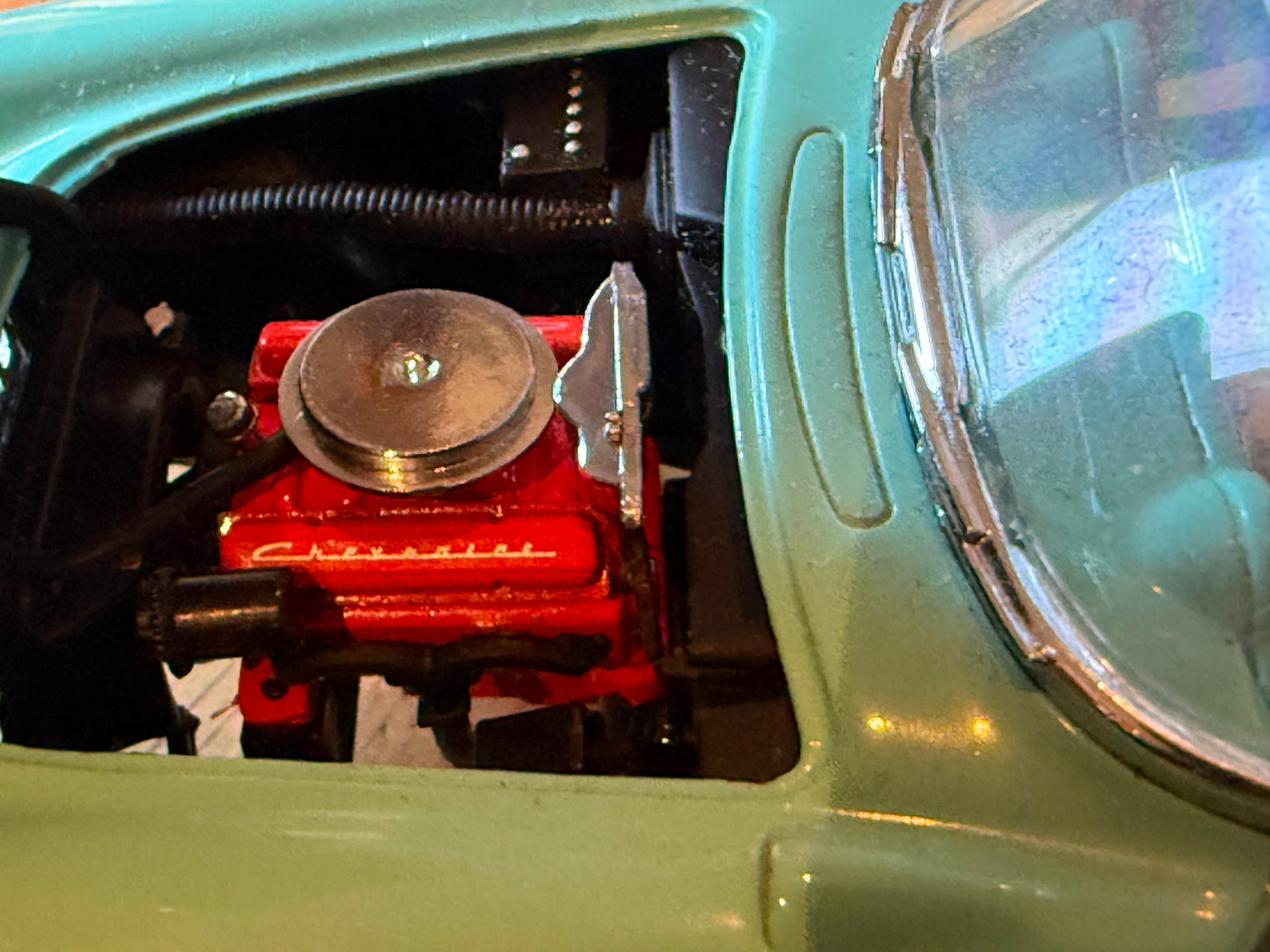 Franklin Mint 1/24 1956 Corvette - No box or accessories