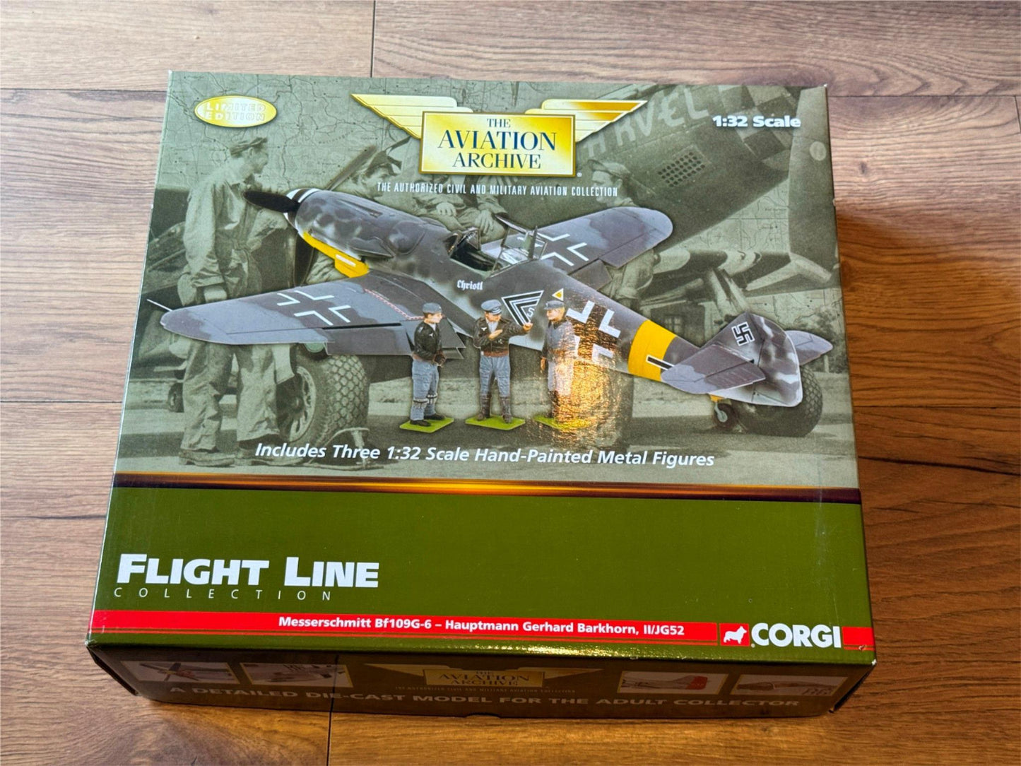 Corgi Aviation US34903 - 1/32 Messerschmitt BF109G-6 - Captain Gerard Barkhorn