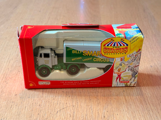 Lledo Days Gone The Circus Collection - Scammell Tractor & Trailer Billy Smarts
