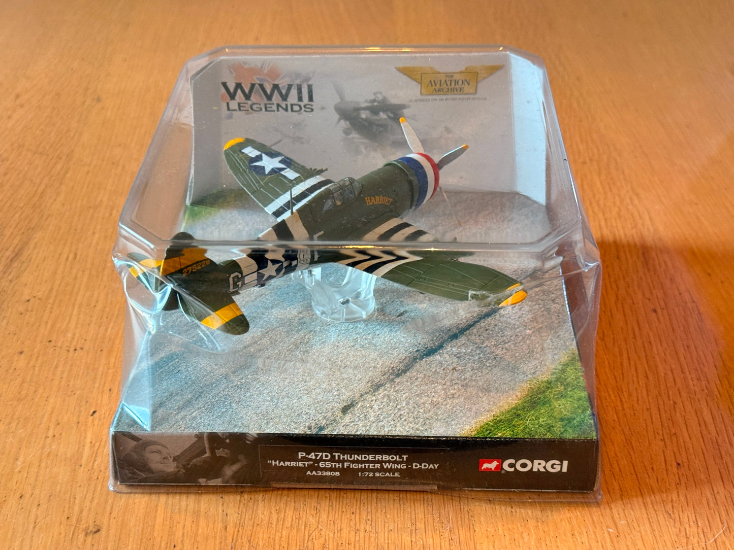Corgi AA33808 - WWII Legends P-47D Thunderbolt “Harriet” - 6th June 1944