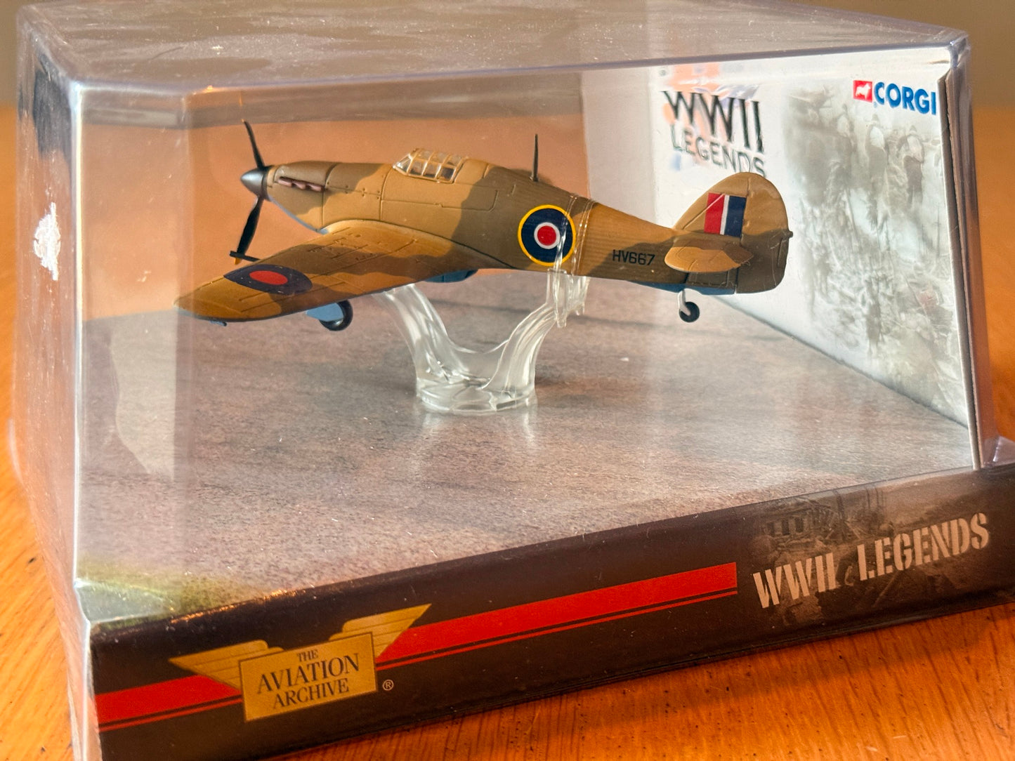 Corgi Aviation AA32009 WWII Legends - Hawker Hurricane MKIID (Tank Buster)