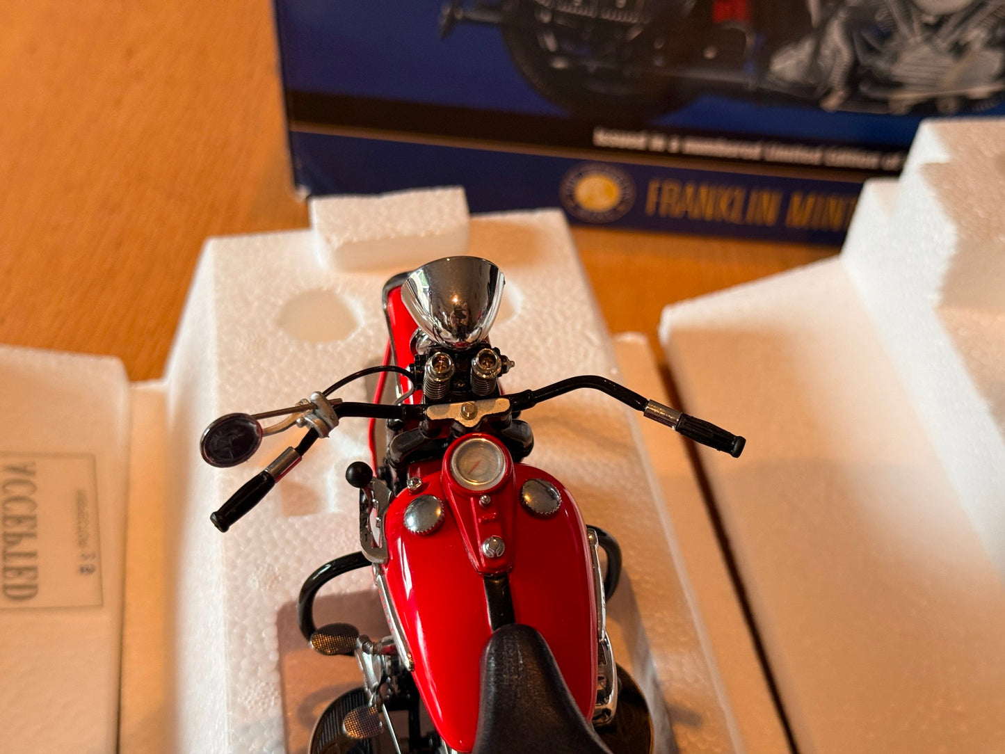 Franklin Mint 1:10 Scale - Harley Davidson Panhead Road Rally Edition