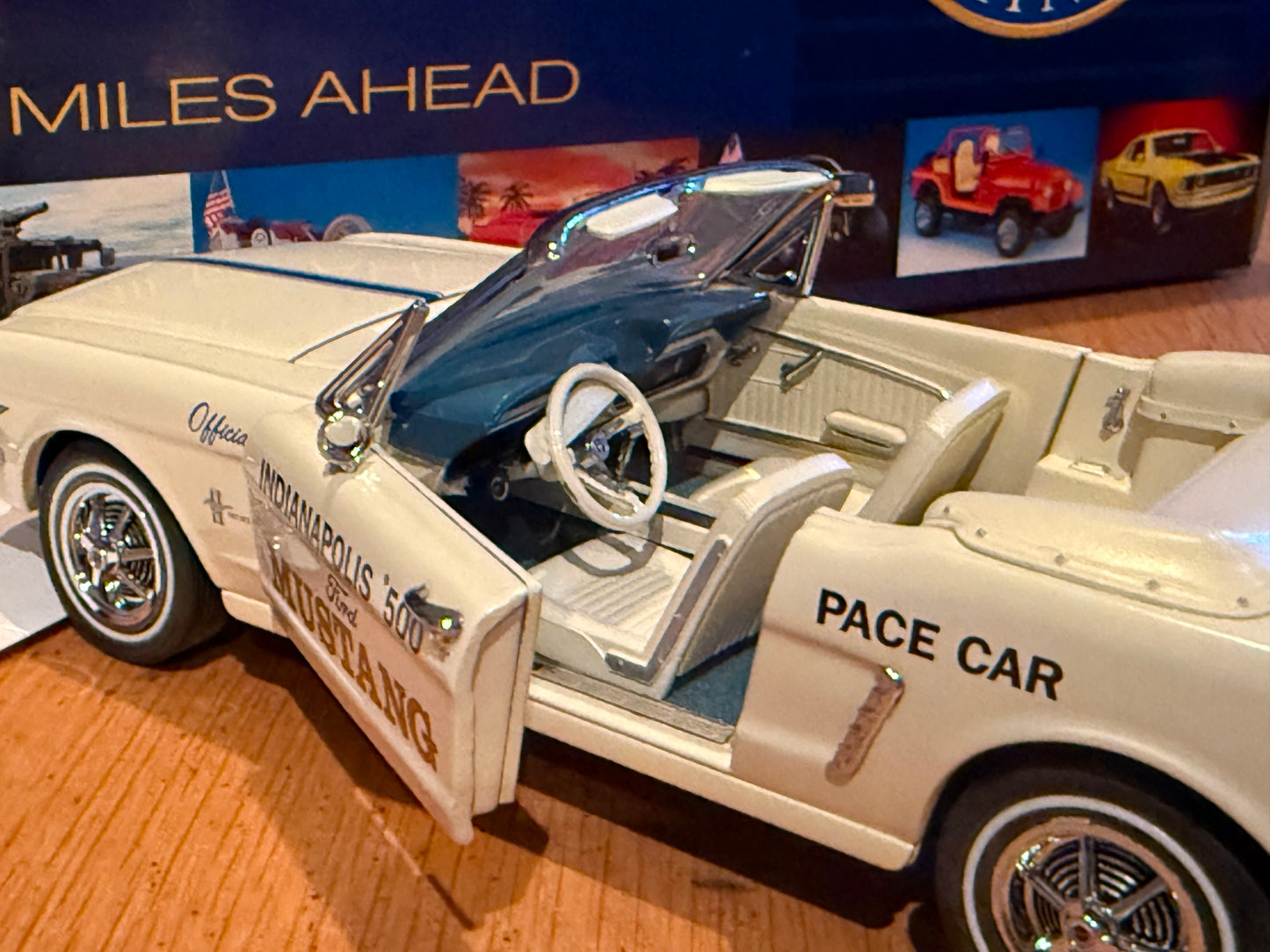 Franklin Mint 1964 1/24 Ford Mustang Indy 500 Pace Car - Very Rare