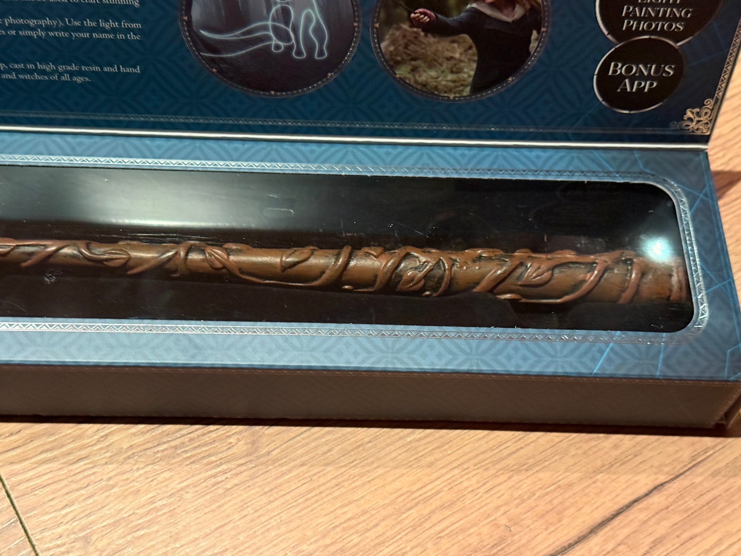 Hermione Granger Light Painting Wand Wizarding World JK Rowling Harry Potter