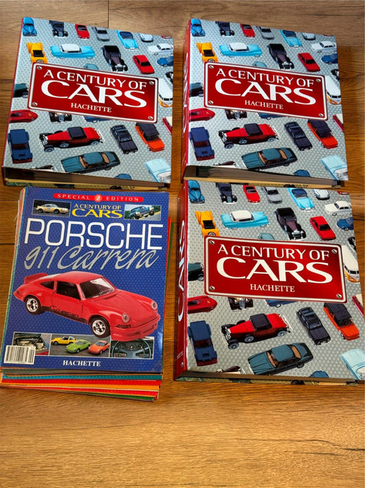 Hachette - A Century of Cars - Believed to be a full set of magazines No Models