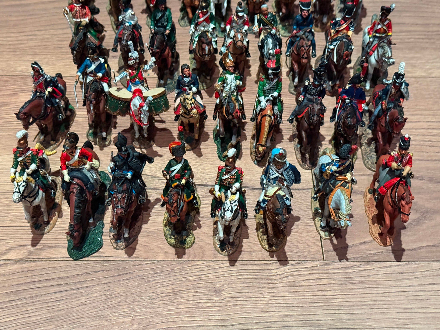 Auction - Large lot of 38 Del Prado Cavalry Figures & Magazines