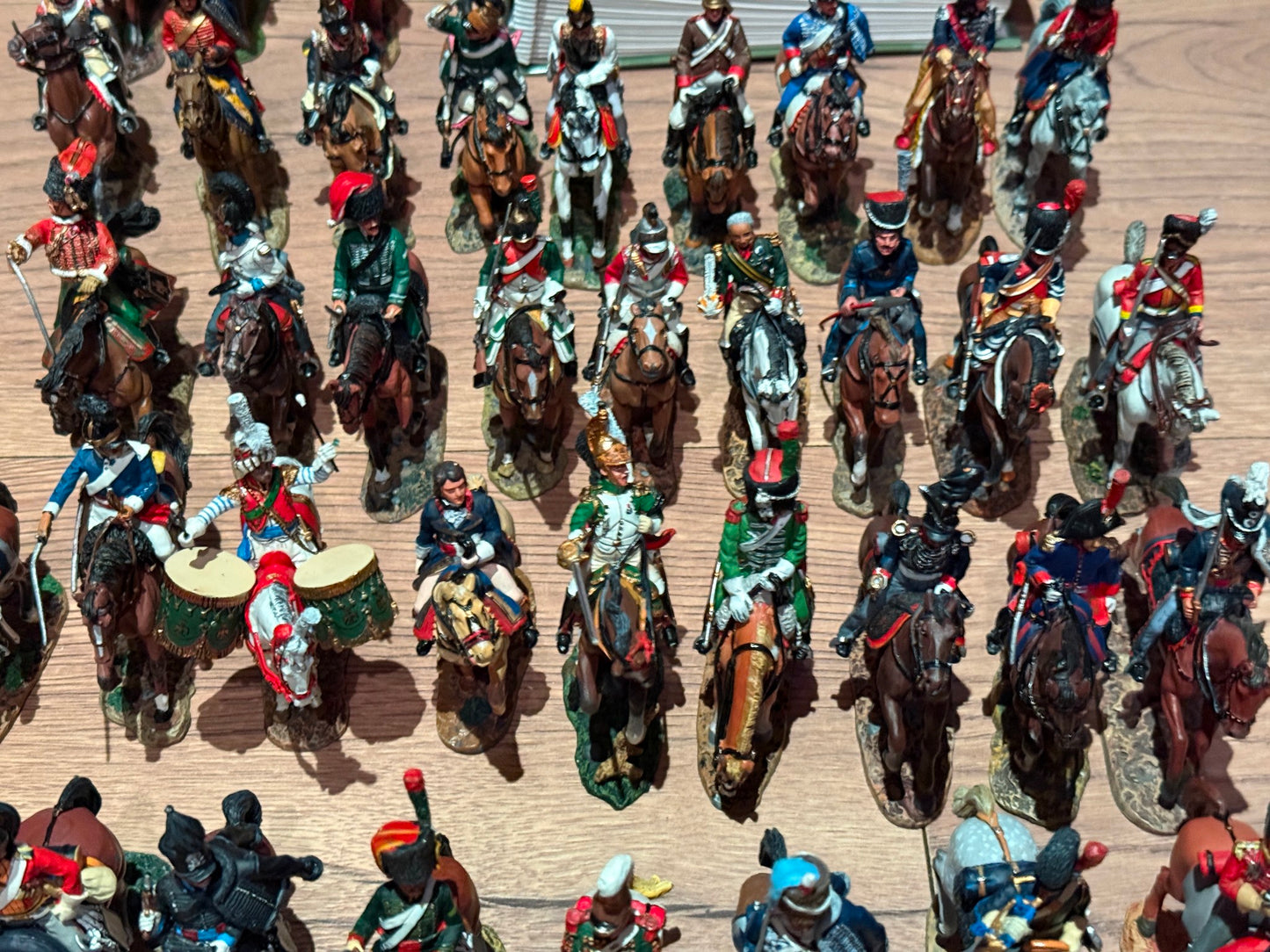 Auction - Large lot of 38 Del Prado Cavalry Figures & Magazines