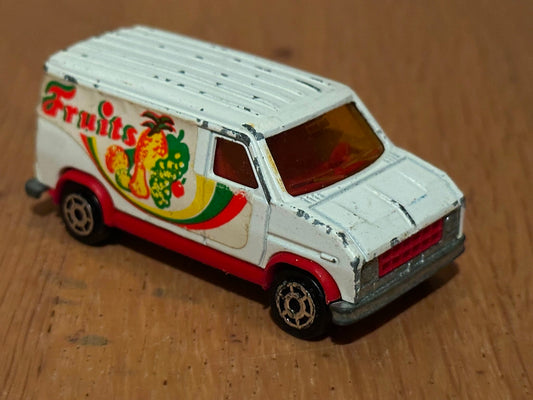 1980s Diecast Majorette Van 279 234  -  'Fruits'