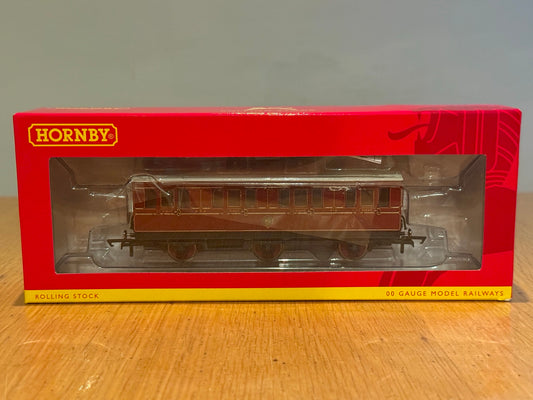 Hornby OO Gauge R40135  - NBR 6 Wheel 1st Class Coach No.414 With Lights